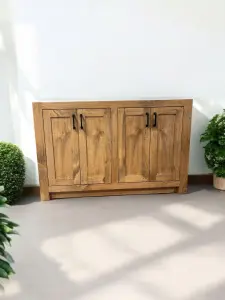 Model #1068 - Double Sink Vanity Limitless Woodworking  item