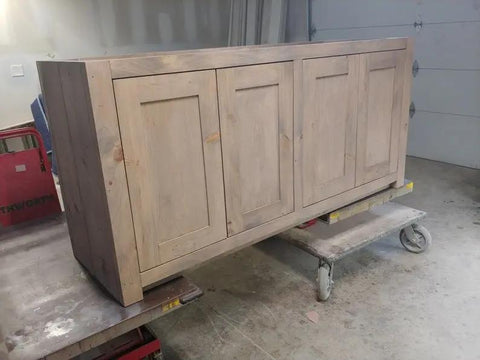 Model #1068 - Double Sink Vanity Limitless Woodworking  item
