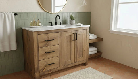 Model #1071 - Single Sink Vanity Limitless Woodworking  item