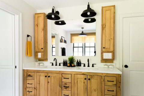 Model #1073 - Double Sink Vanity Limitless Woodworking  item