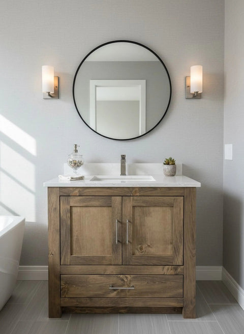 Model #1092 - Single Sink Vanity Limitless Woodworking  item