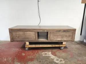 Model #1103 - Floating Double Sink Vanity Limitless Woodworking  item 2358.02 Default Title