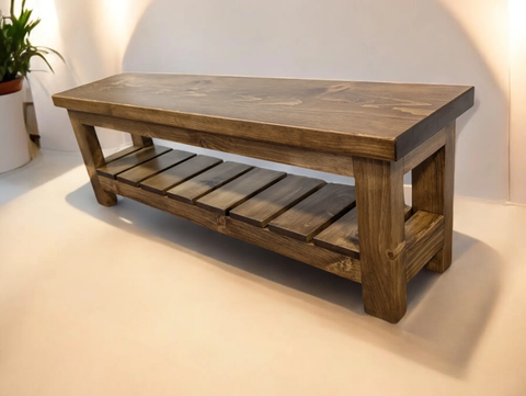 Model #1121 - Custom Entryway Bench Limitless Woodworking  item