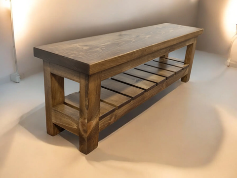 Model #1121 - Custom Entryway Bench Limitless Woodworking  item