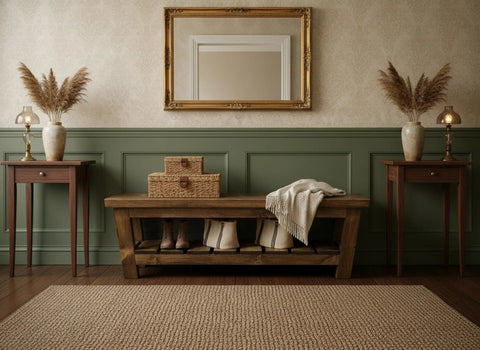 Model #1121 - Custom Entryway Bench Limitless Woodworking  item