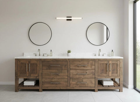 Model #1122 - Double Sink Vanity Limitless Woodworking  item