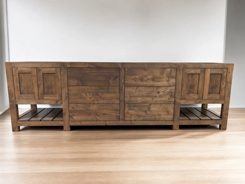 Model #1122 - Double Sink Vanity Limitless Woodworking  item