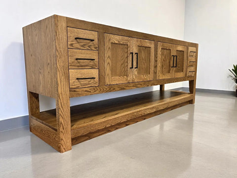 Model #1126 - Double Sink Bathroom Vanity Limitless Woodworking  item