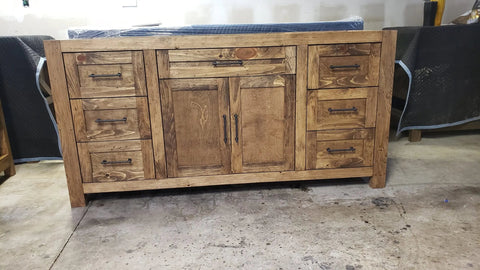 Model #1133 – Single Sink Bathroom Vanity Limitless Woodworking  item