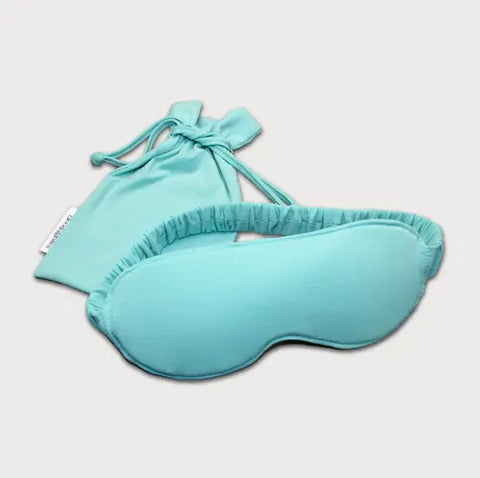 Moisture-Wicking Sleep Mask With Travel Pouch – Goodnighties | Made in USA Goodnighties  item