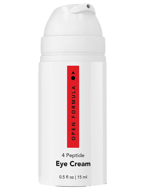 Multi-Peptide Anti-Aging Eye Cream 15ml – Hydrating Formula | Made in USA Open Formula  Skin Care