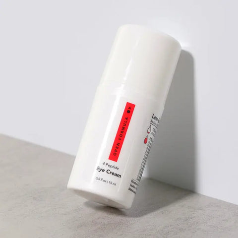 Multi-Peptide Anti-Aging Eye Cream 15ml – Hydrating Formula | Made in USA Open Formula  Skin Care