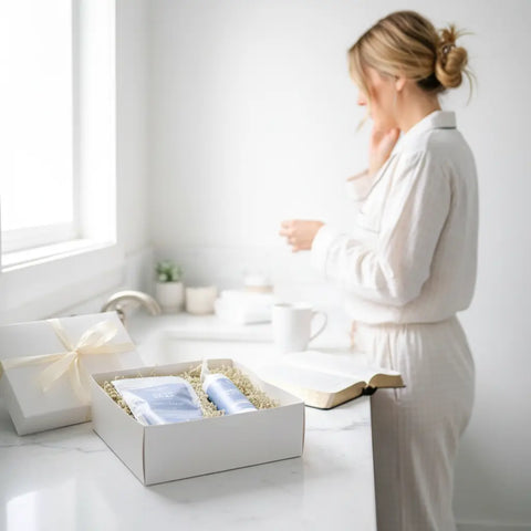 Muscle Ease Magnesium Bath Soak And Lotion Gift Set – 8oz & 10oz – Therapeutic Relief Duo | Made In USA Taylor Made Organics  gift set