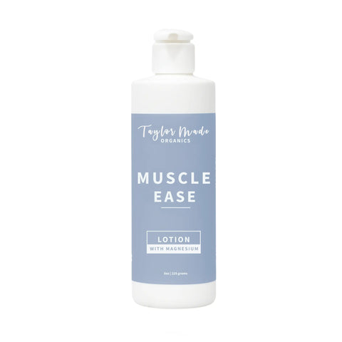 Muscle Ease Organic Lotion With Magnesium Taylor Made Organics  therapeutic lotion