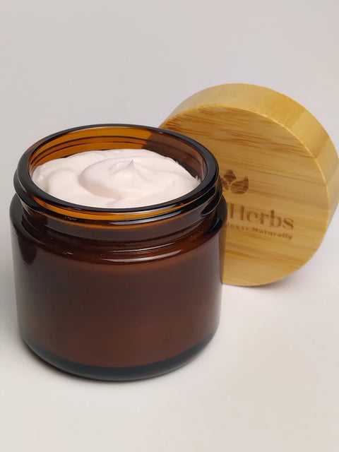 Natural Anti-Aging Facial Cream 2 oz – Organic Skin Care | Handcrafted in USA Forev'Herbs  Facial Cream