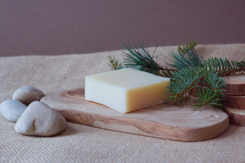 Natural Handmade Tallow Soap Bar – 5 Oz Moisturizing Cleanse | Made in USA White Leather Tallow 