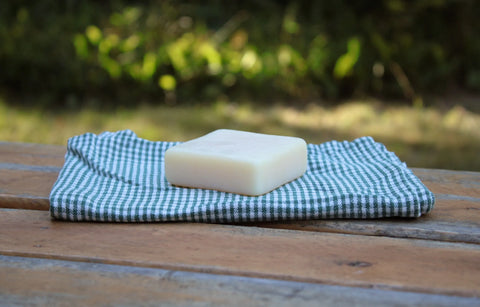 Natural Handmade Tallow Soap Bar – 5 Oz Moisturizing Cleanse | Made in USA White Leather Tallow 