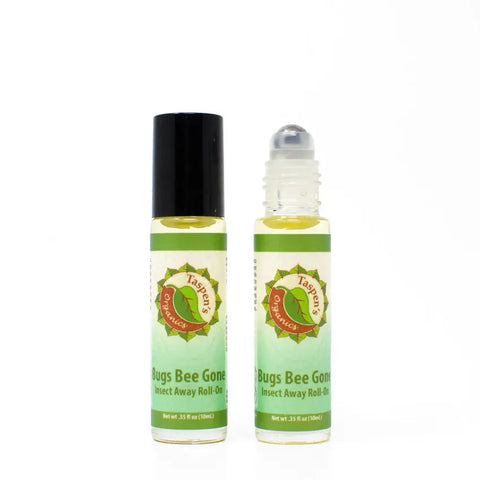 Natural Insect Repellent Roll-On Oil – Bugs Bee Gone by Taspen’s Organics | Made in USA Taspen's Organics  Sunscreen & Insect Repellent (7)