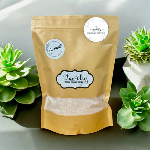 Natural Laundry Booster Powder 2 lb Bag – Eco Friendly Formula | Made in USA Carolina Cottons  Laundry Booster