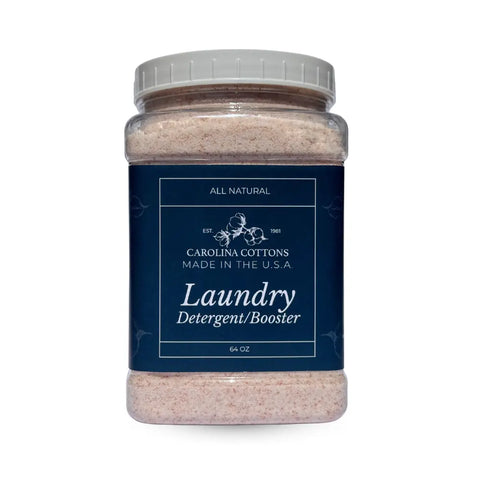 Natural Laundry Booster Powder 2 lb Bag – Eco Friendly Formula | Made in USA Carolina Cottons  Laundry Booster