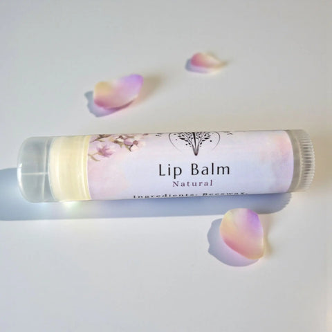 Natural Lip Balm Set With Keychain Holder – 0.15 OZ Tubes – Shea Butter Blend | Handmade In USA Frances Farm & Craft  Lip balm