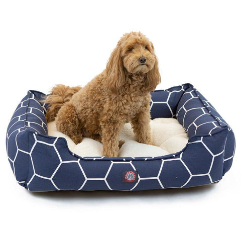 Hexo Shapes Premium Dog Lounge Bed – Cozy Pet Cushion – Made in USA by Majestic Pet Products Majestic Pet 