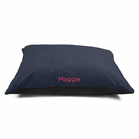 Villa Super Value Personalized Dog Bed – Durable Poly-Cotton Cushion | Made in USA Majestic Pet 
