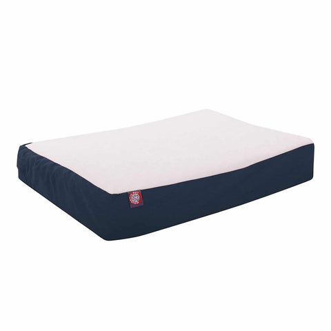 Orthopedic Double Dog Bed – Poly-Cotton Comfort Support | Made in USA Majestic Pet 