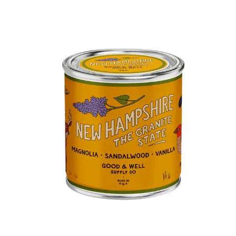 New Hampshire State Candle Good & Well Supply Co.  Candles