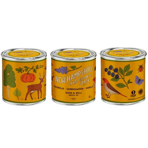New Hampshire State Candle Good & Well Supply Co.  Candles