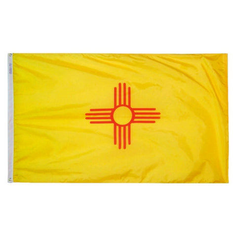 New Mexico State Flag 3x5 Ft – Durable Outdoor Nylon with UV-Resistant SolarGuard | Made in USA Freedom Flag and Pole 