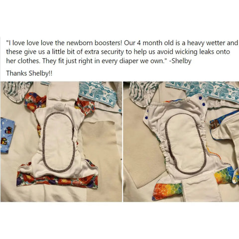 Newborn Reusable Diaper Inserts – Super Absorbers Pack of 3 | Made in USA Geffenbaby  Absorbers
