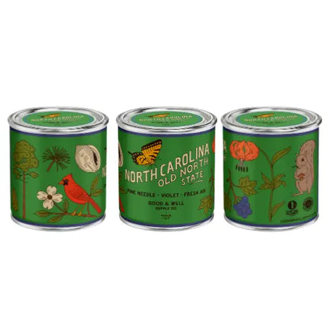 North Carolina State Candle Good & Well Supply Co.  Candles