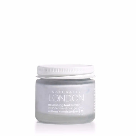 Nourishing Vegan Foot Butter 2oz – Moisturizing Foot Cream | Made in USA Naturally London  moisturizer