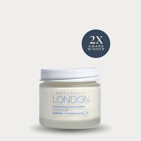 Nourishing Vegan Foot Butter 2oz – Moisturizing Foot Cream | Made in USA Naturally London  moisturizer