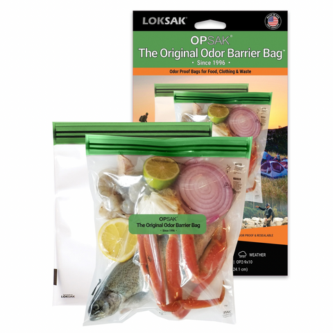 Loksak Opsak Odorproof Resealable Dry Bags 9x10 Inch 2-Pack – Waterproof Storage | Made in USA LOKSAK  Purchase