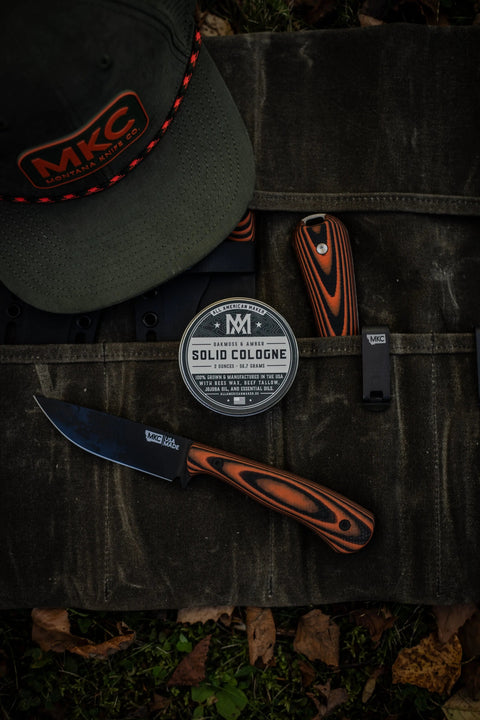 Oakmoss Amber Solid Cologne 2oz – Hand Poured | Made in USA All American Maker 