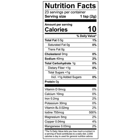 Ocean’s Balance Spicy Furikake Seasoning – 1.7 oz – Made with Maine Seaweed | Made in USA Ocean's Balance  Furikake