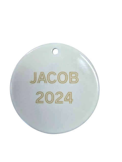 Officially Licensed 3-Inch Military Branch Ornaments – Personalized Ceramic Christmas Decor | Made in USA Michelle Marie Boutique  Ornament