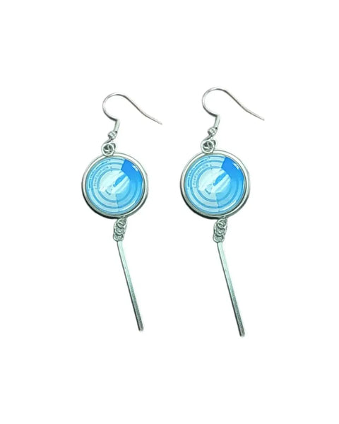 Officially Licensed Military Charm Earrings – Stainless Steel Hooks – Army, Air Force, Marine Corps | Made in USA Durable Design Michelle Marie Boutique  Earrings