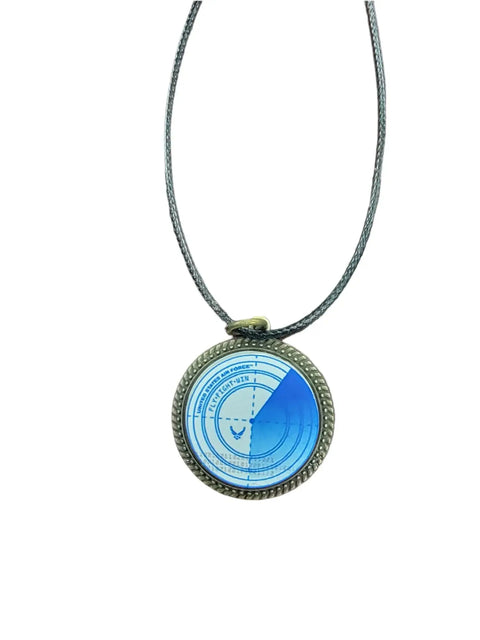 Officially Licensed Military Logo Pendant Necklaces – Army Navy Space Force Marines Gifts | Made in USA | Durable Black Cording Michelle Marie Boutique  Necklace