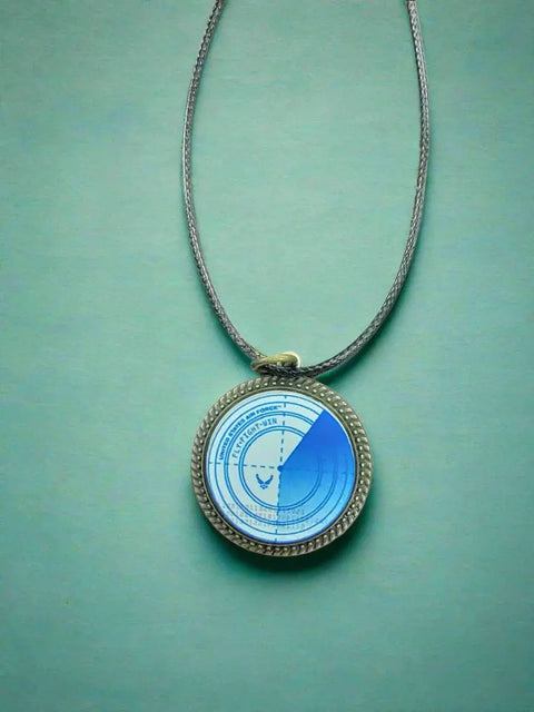 Officially Licensed Military Logo Pendant Necklaces – Army Navy Space Force Marines Gifts | Made in USA | Durable Black Cording Michelle Marie Boutique  Necklace