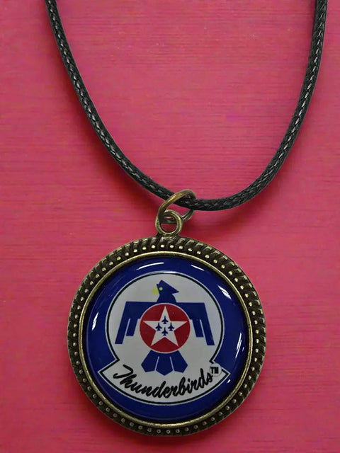 Officially Licensed Military Logo Pendant Necklaces – Army Navy Space Force Marines Gifts | Made in USA | Durable Black Cording Michelle Marie Boutique  Necklace