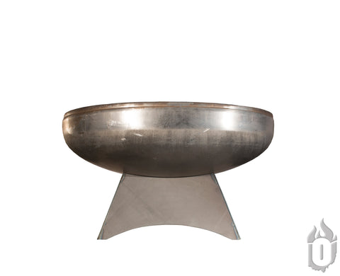 Liberty Outdoor Fire Pit With Standard Base – Heavy Gauge Steel | Made in USA Ohio Flame  Fire Pits