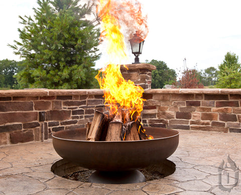 Patriot Fire Pit – Heavy Duty Outdoor Fire Bowl | Made in USA Ohio Flame  Fire Pits
