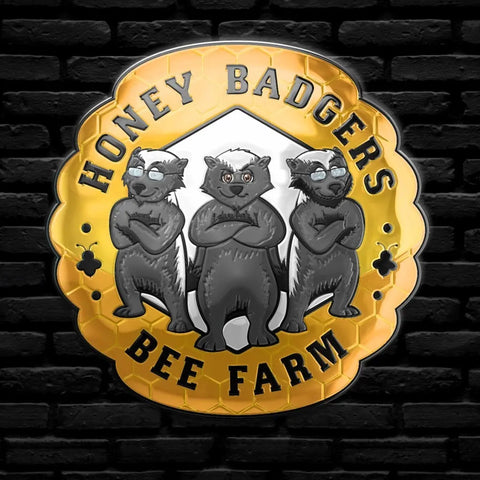 Old Fashion Smoked Bourbon Honey Honey Badgers Bee Farm  Honey