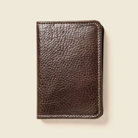 Olive Green RFID Bifold Wallet – Full Grain Leather | Made in USA CASUPO  Small Bifold