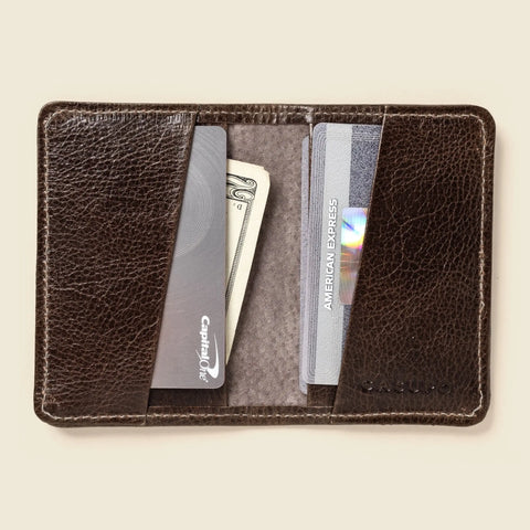 Olive Green RFID Bifold Wallet – Full Grain Leather | Made in USA CASUPO  Small Bifold