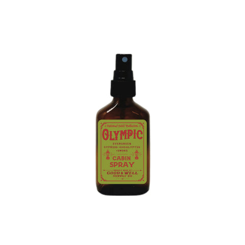 Olympic Cabin Spray Good & Well Supply Co.  Cabin Spray