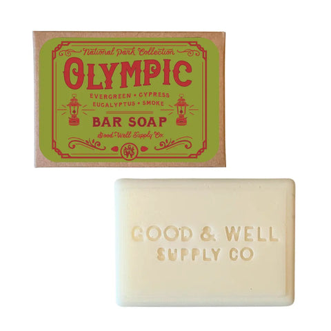 Olympic National Park Bar Soap Good & Well Supply Co.  Bar Soap